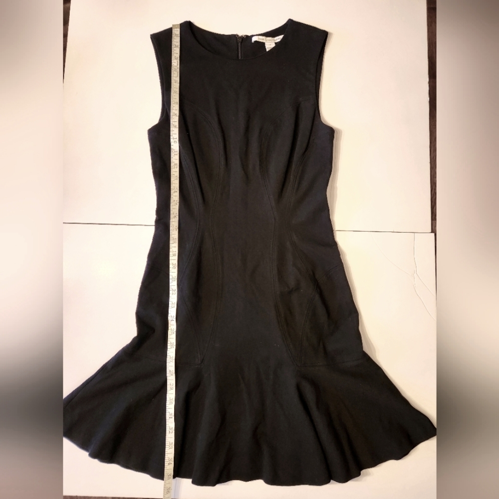 Diane Von Furstenberg Jaelyn Black Mini Dress 8